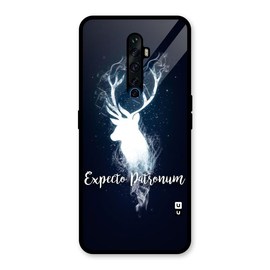 Expected Wish Glass Back Case for Oppo Reno2 F
