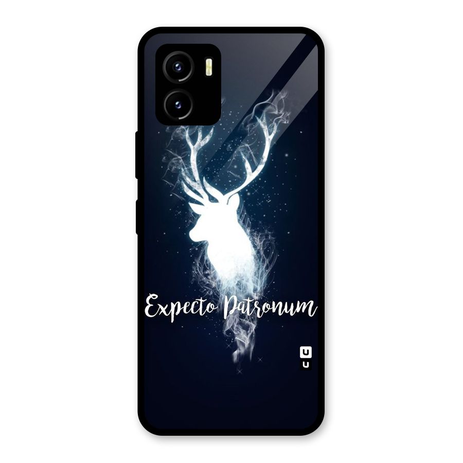 Expected Wish Glass Back Case for Vivo Y15s