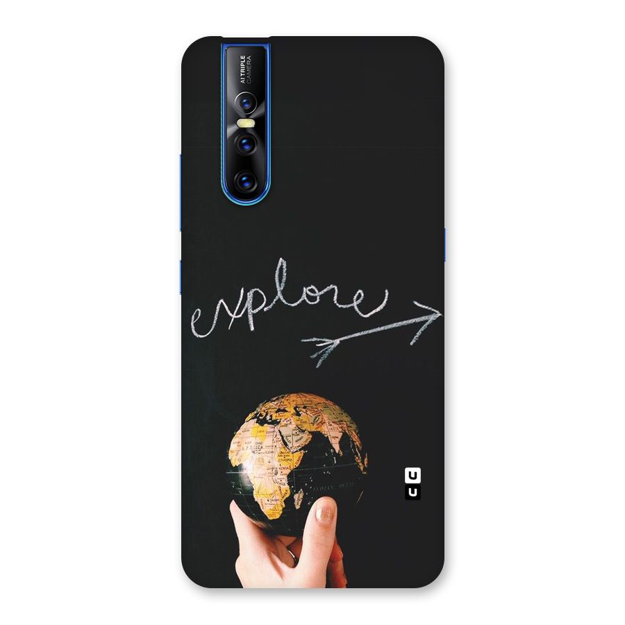Explore World Back Case for Vivo V15 Pro