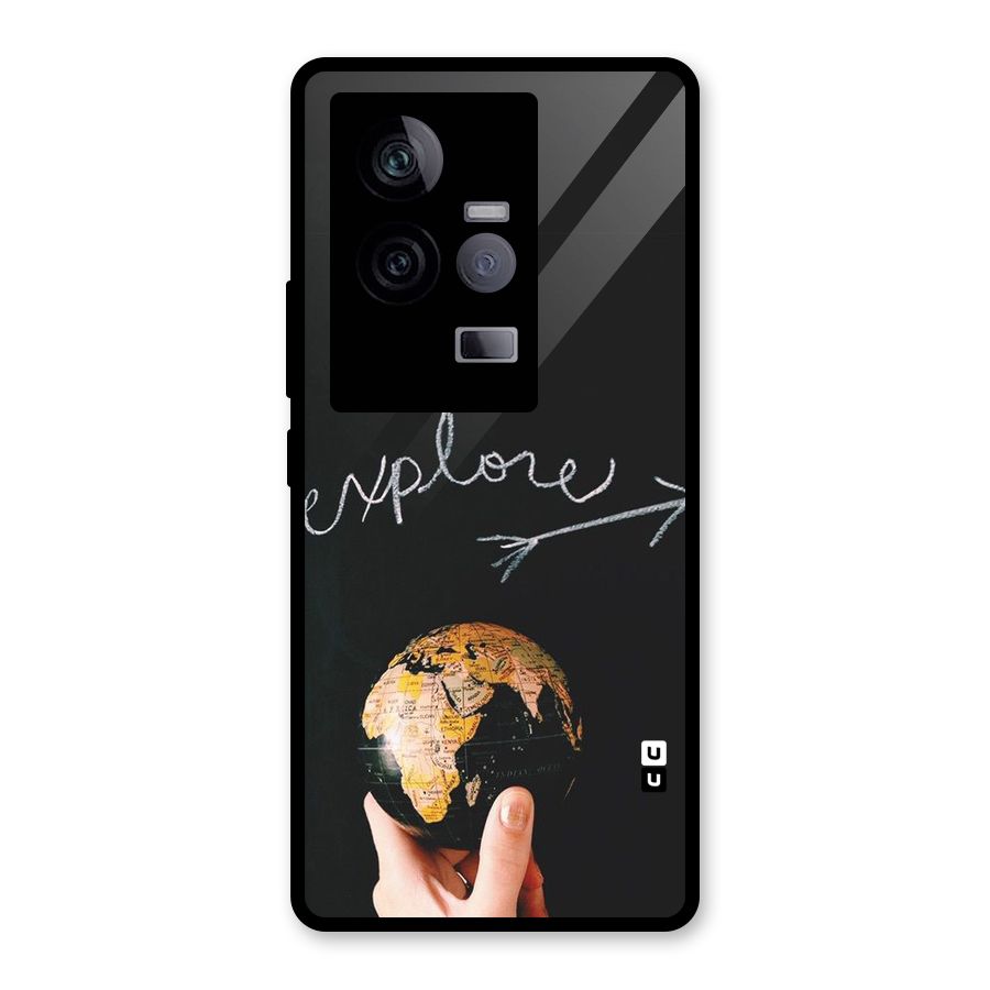 Explore World Glass Back Case for Vivo iQOO 11 5G
