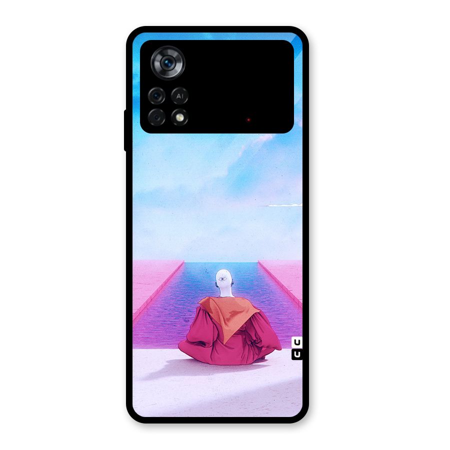 Eye Art Glass Back Case for Poco X4 Pro 5G