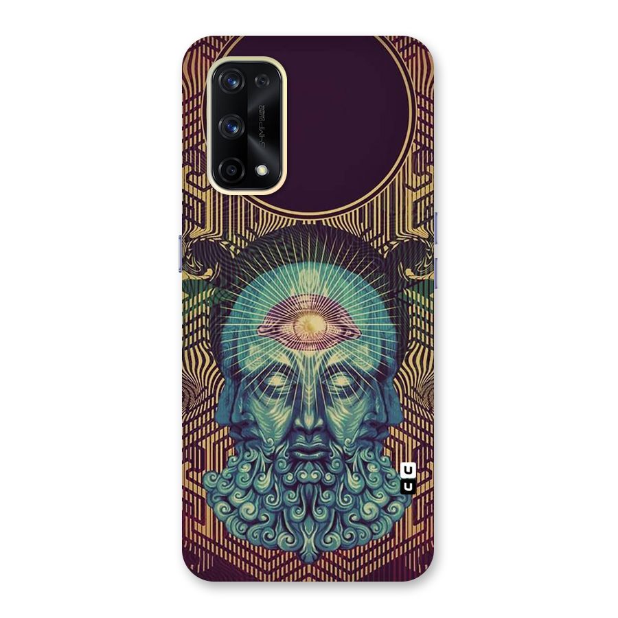 Eye Design Glass Back Case for Realme X7 Pro