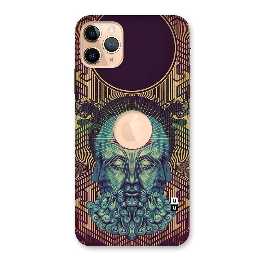 Eye Design Back Case for iPhone 11 Pro Max Logo Cut