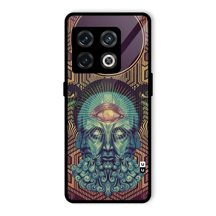 Eye Design Glass Back Case for OnePlus 10 Pro 5G