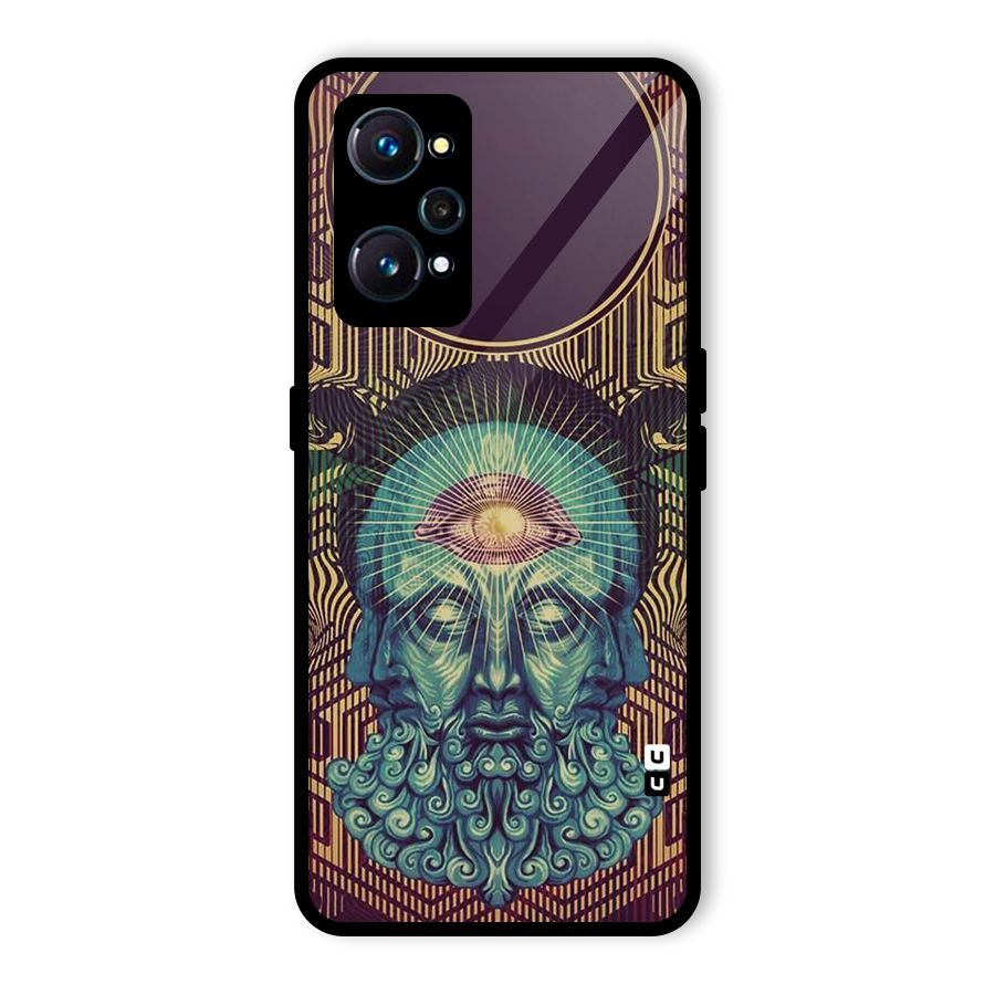 Eye Design Glass Back Case for Realme GT 2