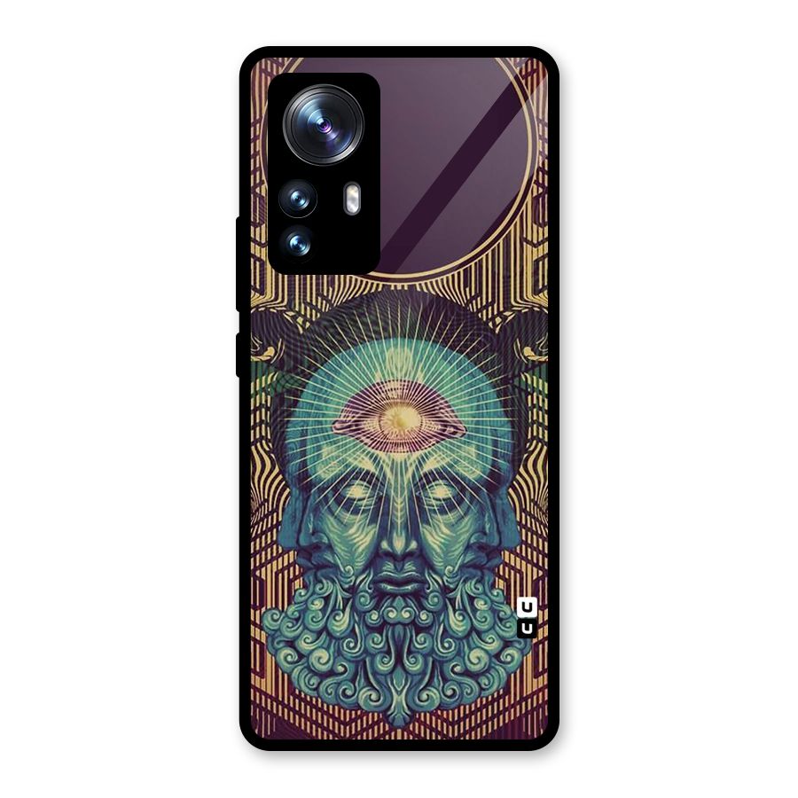 Eye Design Glass Back Case for Xiaomi 12 Pro
