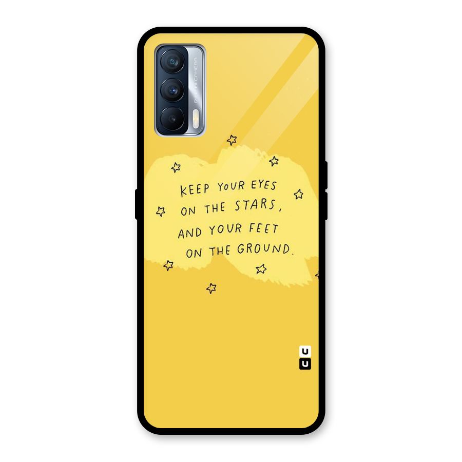 Eyes On Stars Glass Back Case for Realme X7