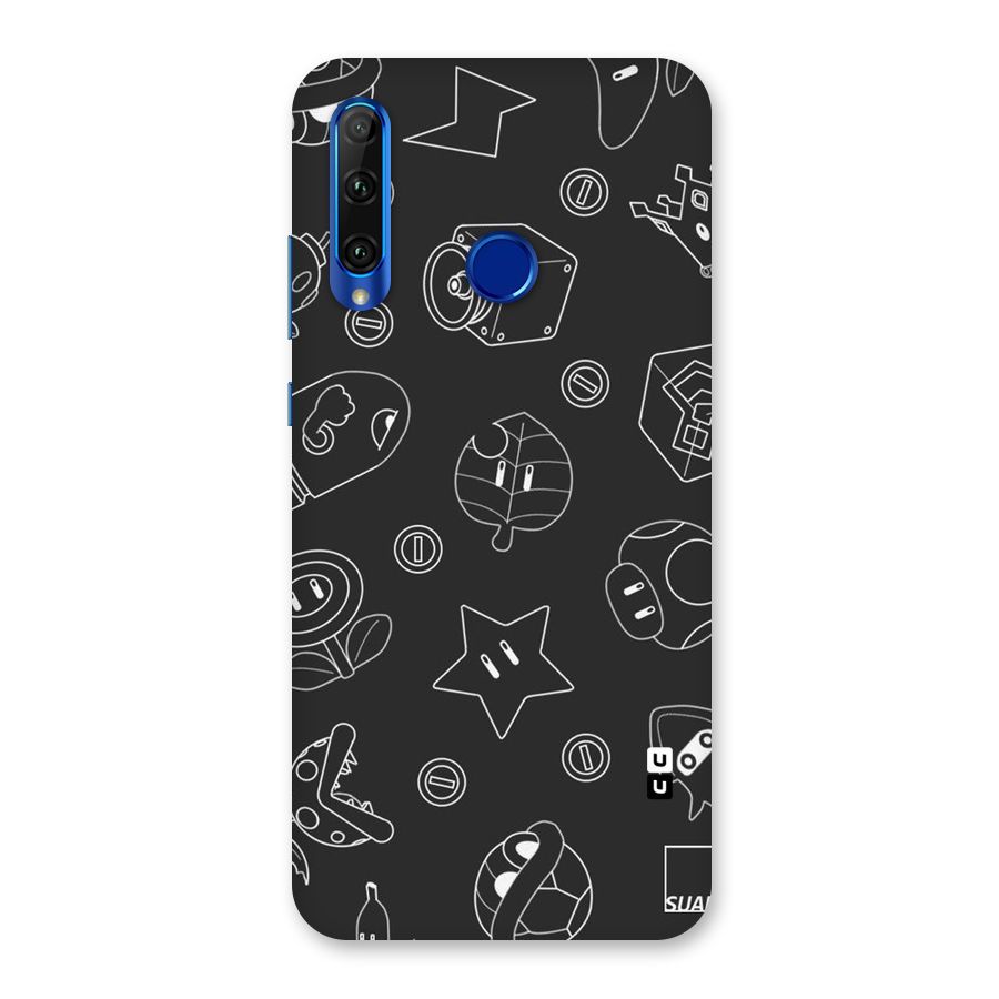 Face Mishchief Back Case for Honor 20i