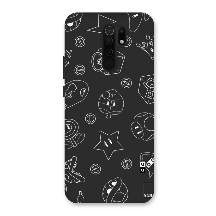 Face Mishchief Back Case for Redmi 9 Prime