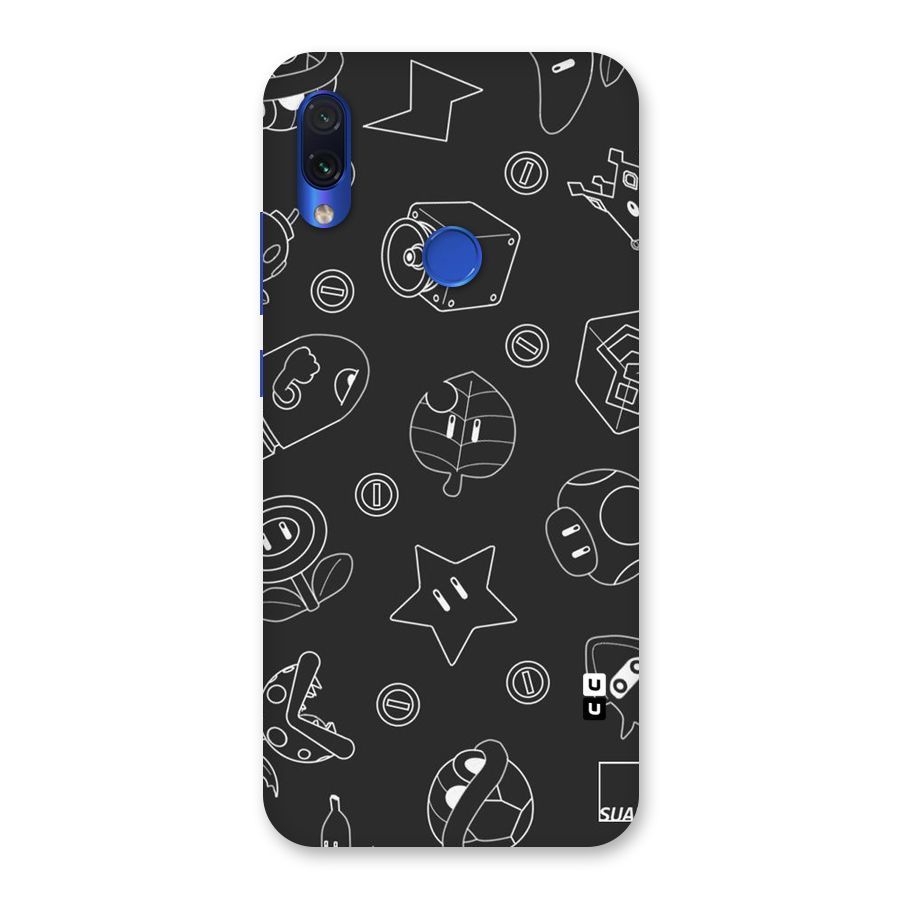 Face Mishchief Back Case for Redmi Note 7