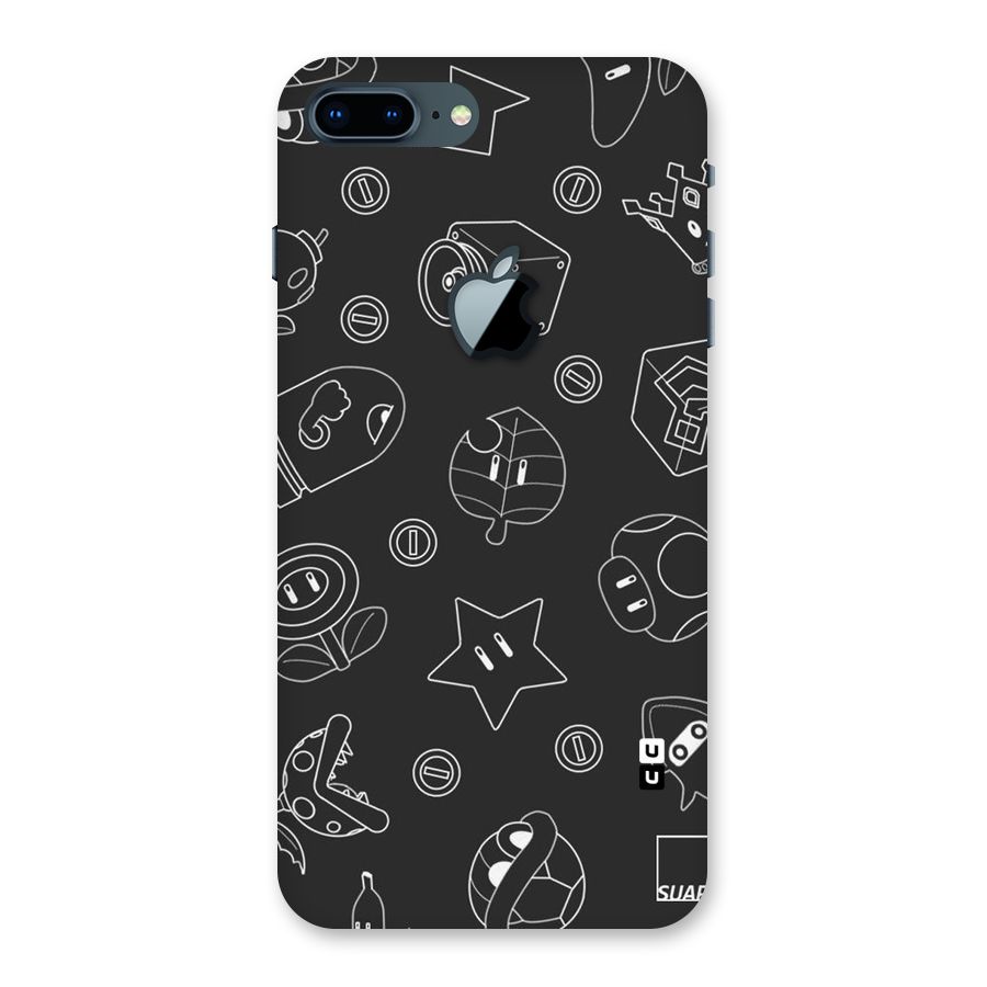 Face Mishchief Back Case for iPhone 7 Plus Apple Cut