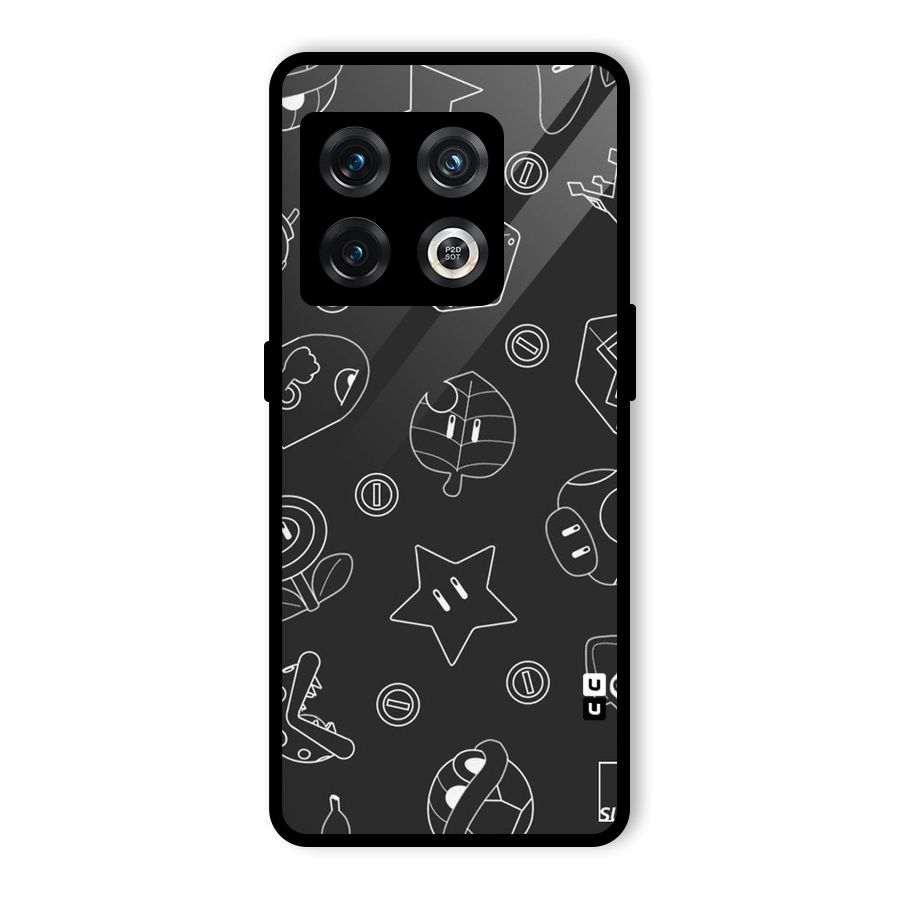 Face Mishchief Glass Back Case for OnePlus 10 Pro 5G