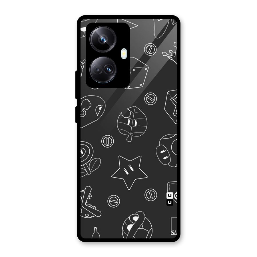 Face Mishchief Glass Back Case for Realme 10 Pro Plus