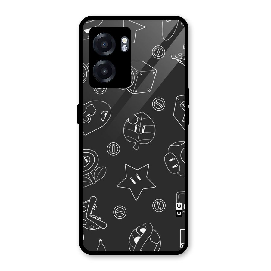 Face Mishchief Glass Back Case for Realme Narzo 50 5G