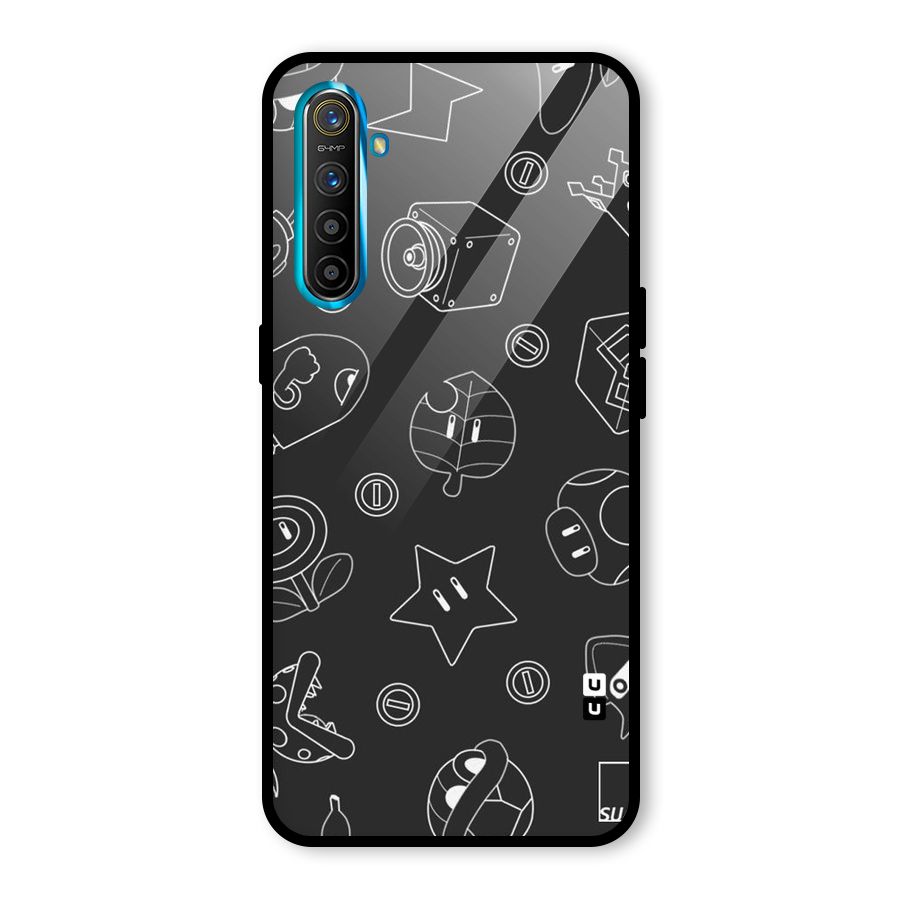 Face Mishchief Glass Back Case for Realme X2