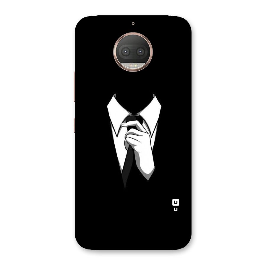 Faceless Gentleman Back Case for Moto G5s Plus