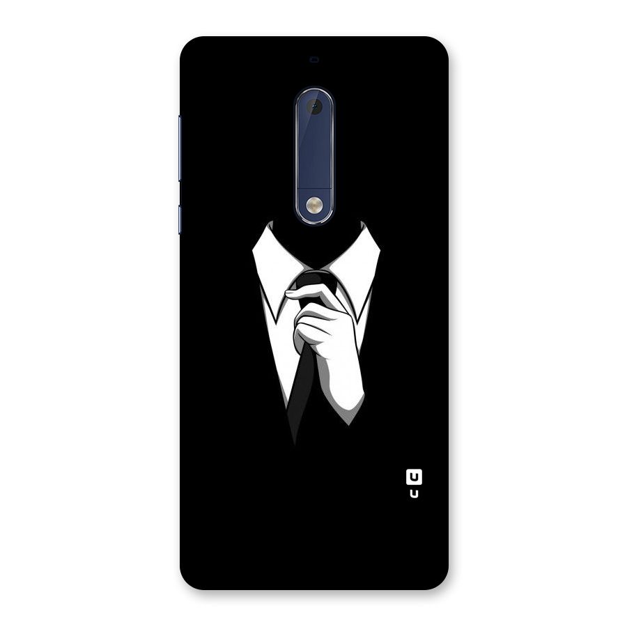 Faceless Gentleman Back Case for Nokia 5