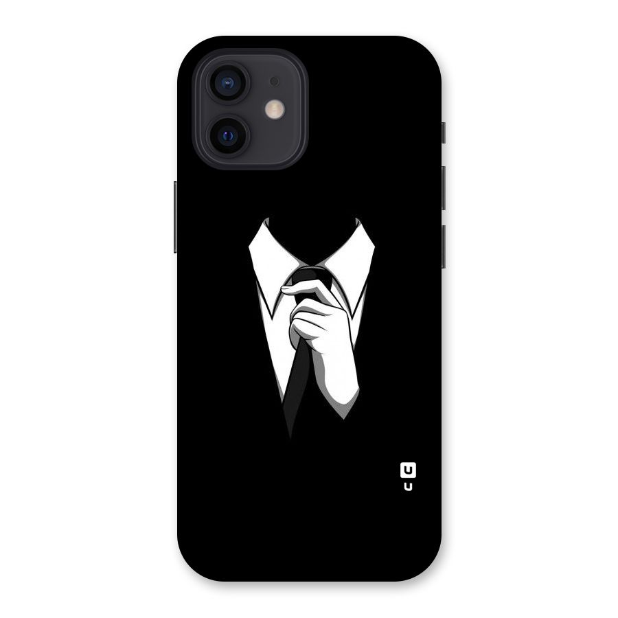 Faceless Gentleman Back Case for iPhone 12