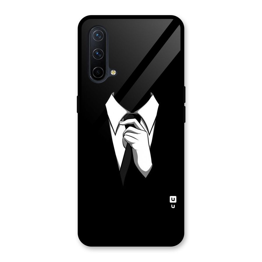 Faceless Gentleman Glass Back Case for OnePlus Nord CE 5G