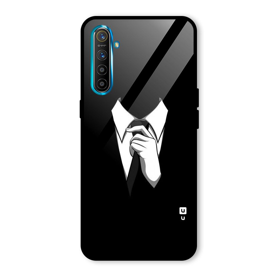 Faceless Gentleman Glass Back Case for Realme X2