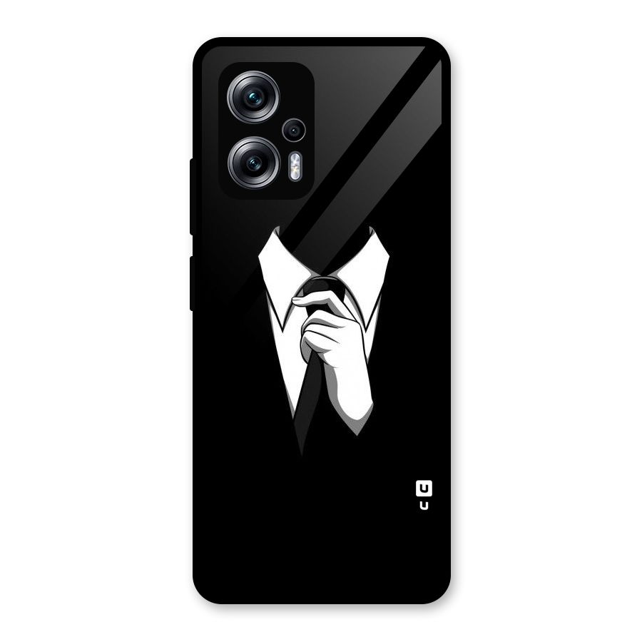 Faceless Gentleman Glass Back Case for Redmi K50i
