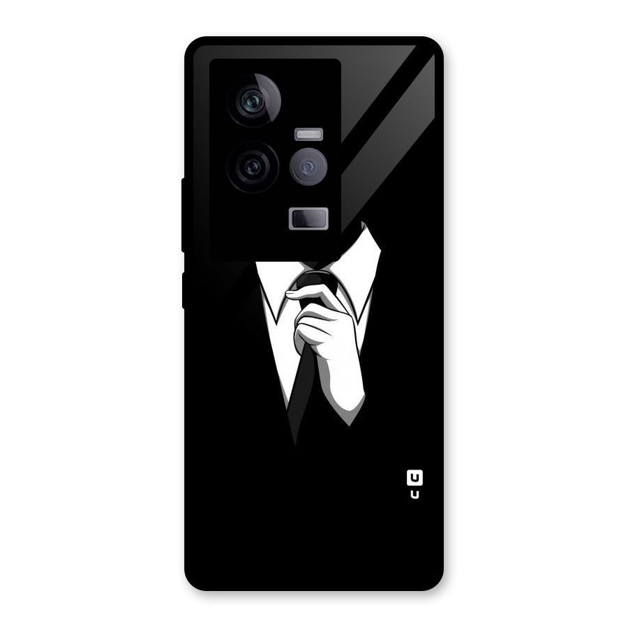 Faceless Gentleman Glass Back Case for Vivo iQOO 11 5G