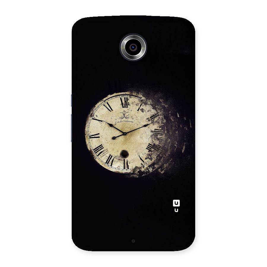 Fading Clock Back Case for Nexsus 6