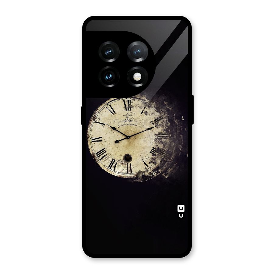Fading Clock Glass Back Case for OnePlus 11