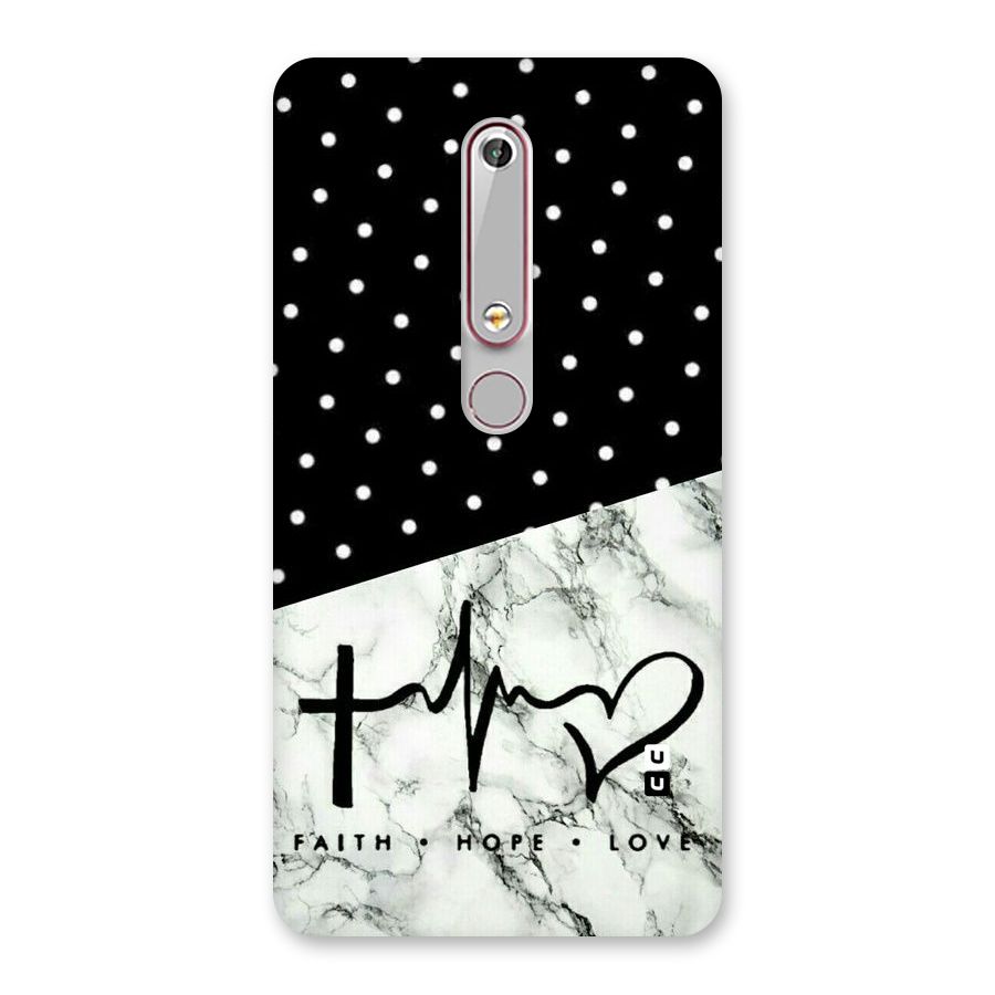 Faith Love Back Case for Nokia 6.1