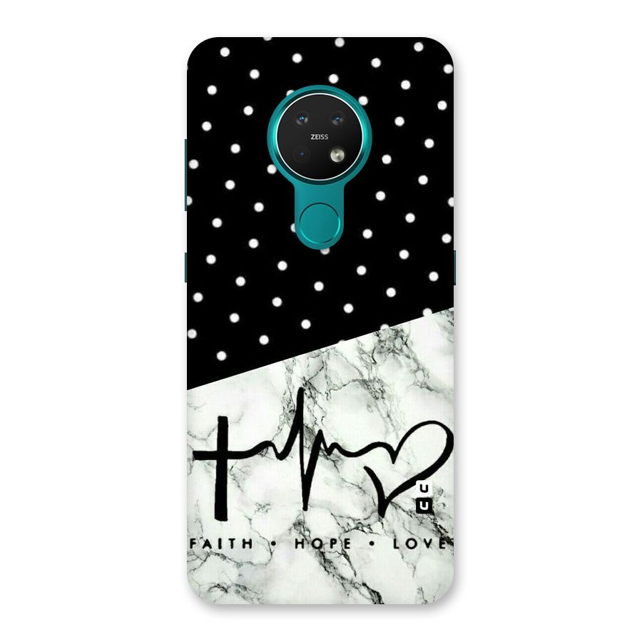 Faith Love Back Case for Nokia 7.2