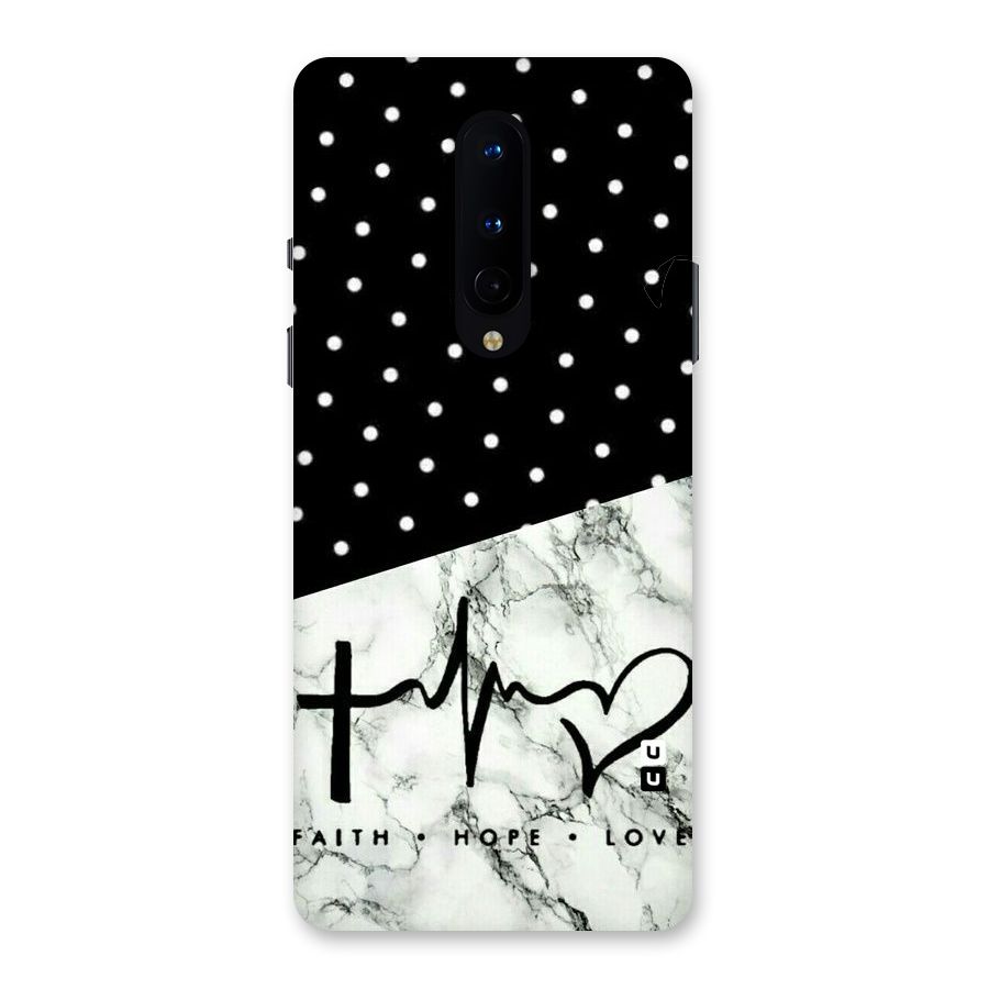 Faith Love Back Case for OnePlus 8