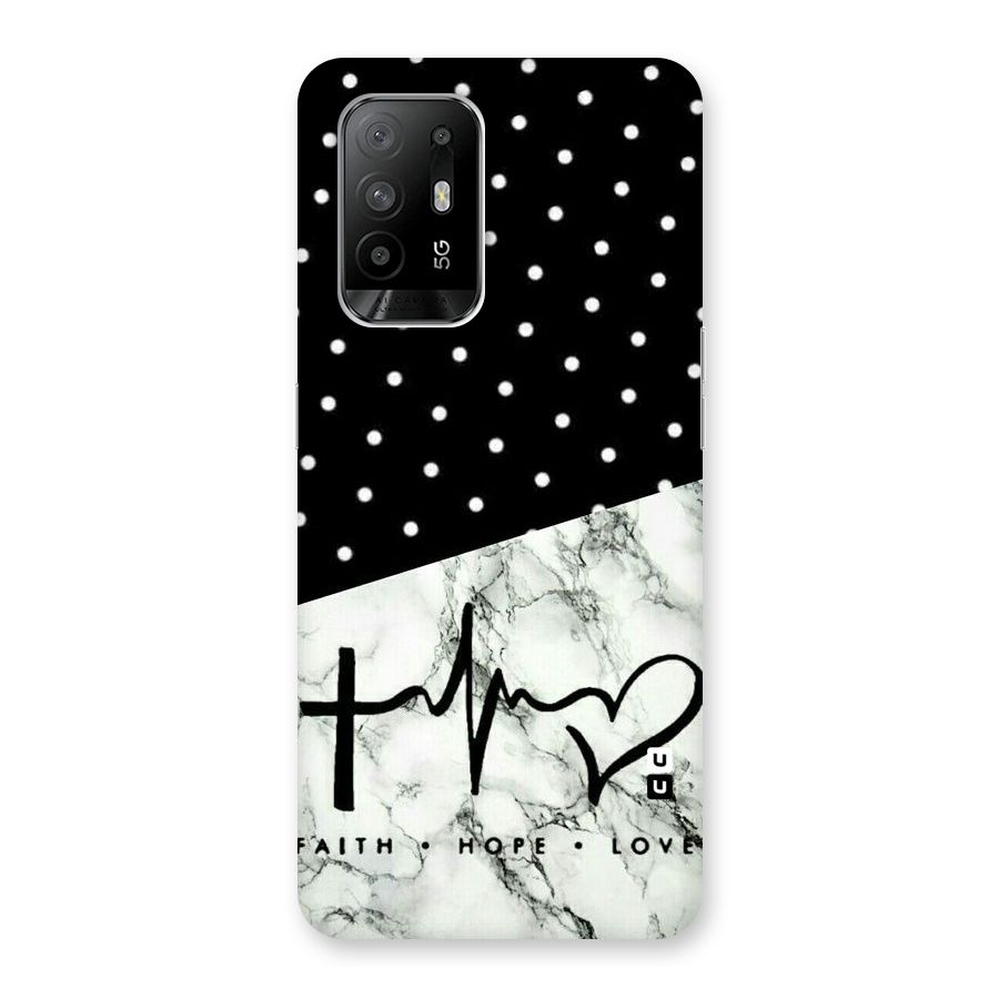Faith Love Back Case for Oppo F19 Pro Plus 5G