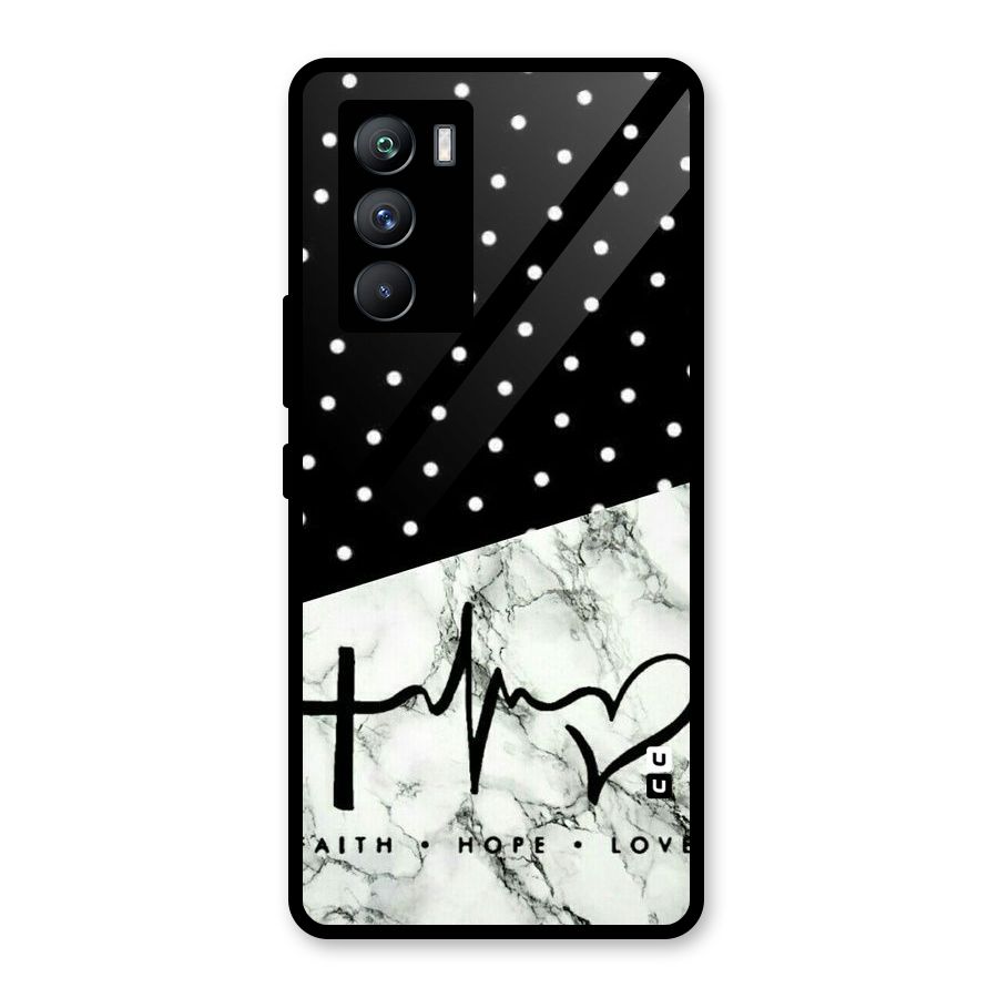 Faith Love Glass Back Case for Vivo iQOO 9 SE