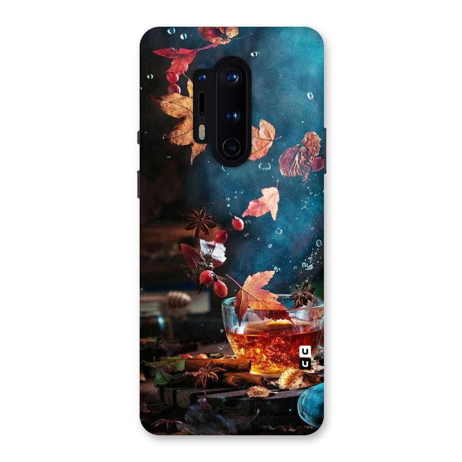 Falling Leaves Tea Back Case for OnePlus 8 Pro