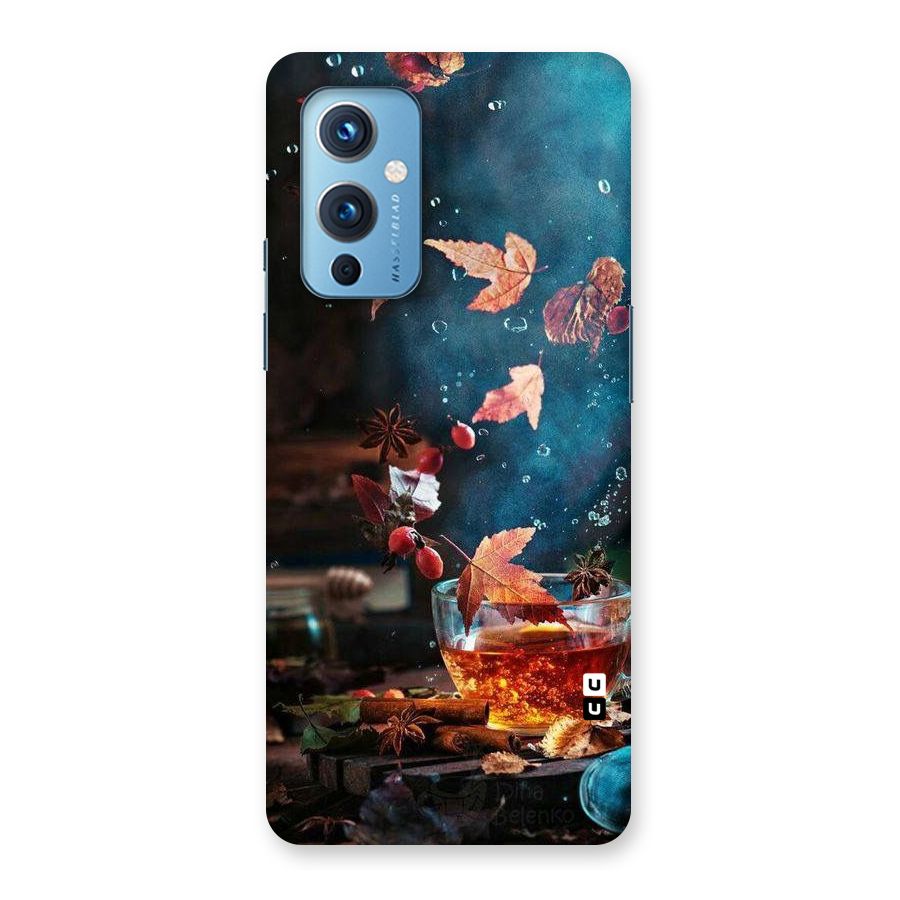 Falling Leaves Tea Back Case for OnePlus 9