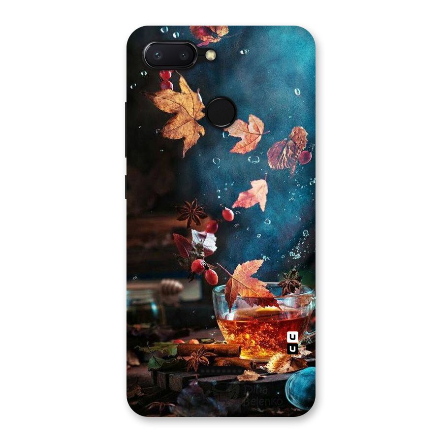 Falling Leaves Tea Back Case for Redmi 6