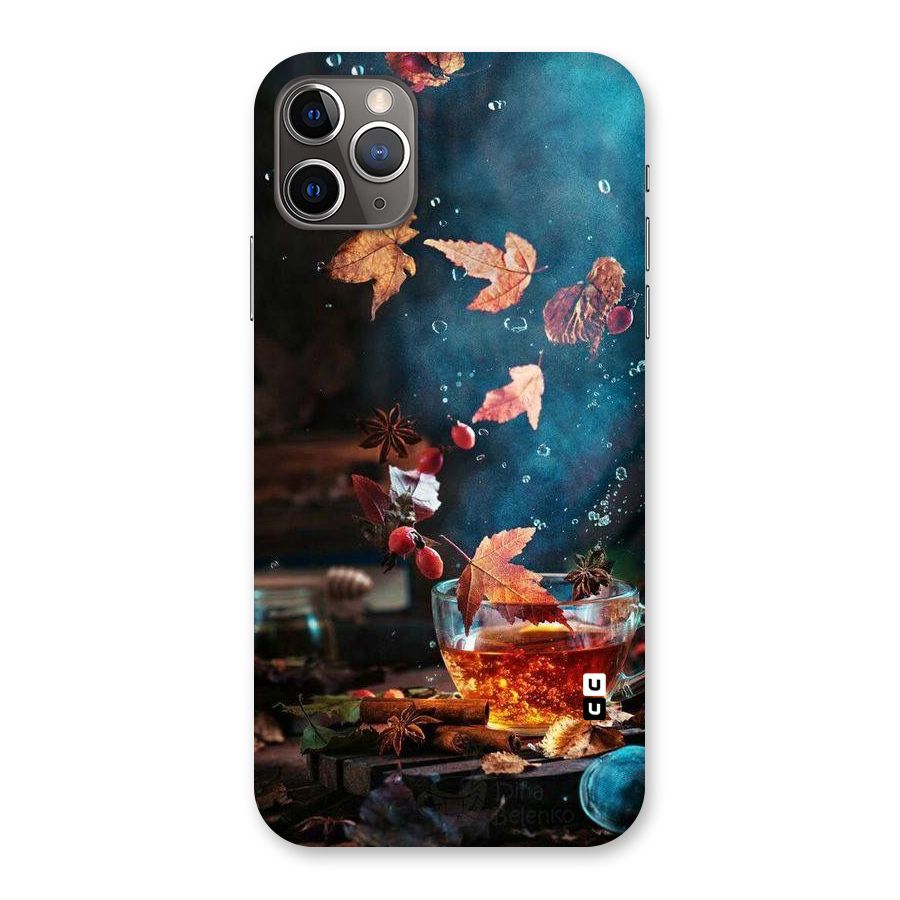 Falling Leaves Tea Back Case for iPhone 11 Pro Max