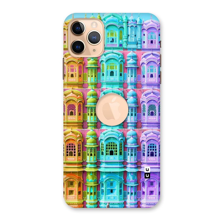 Fancy Architecture Back Case for iPhone 11 Pro Max Logo Cut