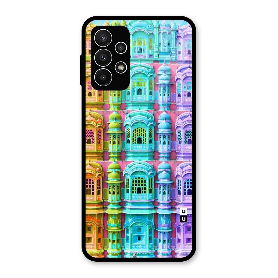 Fancy Architecture Glass Back Case for Galaxy A23