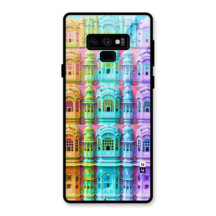 Fancy Architecture Glass Back Case for Galaxy Note 9