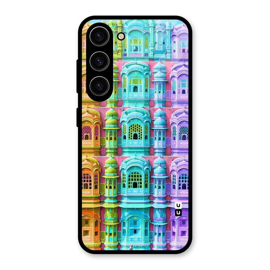 Fancy Architecture Glass Back Case for Galaxy S23