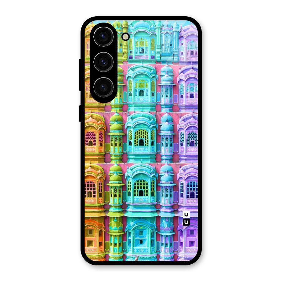 Fancy Architecture Glass Back Case for Galaxy S23 Plus