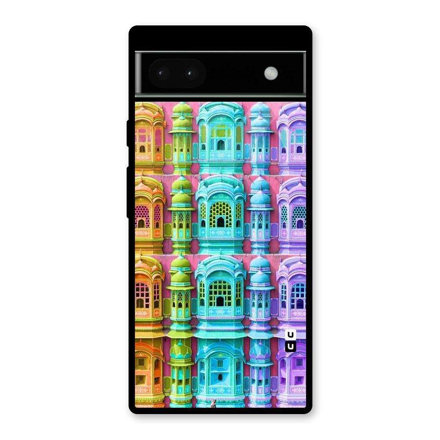 Fancy Architecture Glass Back Case for Google Pixel 6a