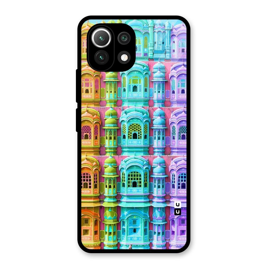 Fancy Architecture Glass Back Case for Mi 11 Lite NE 5G