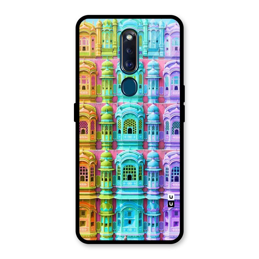 Fancy Architecture Glass Back Case for Oppo F11 Pro