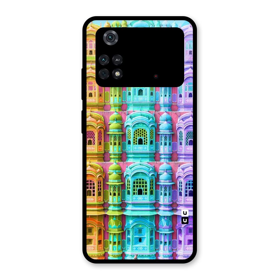 Fancy Architecture Glass Back Case for Poco M4 Pro 4G
