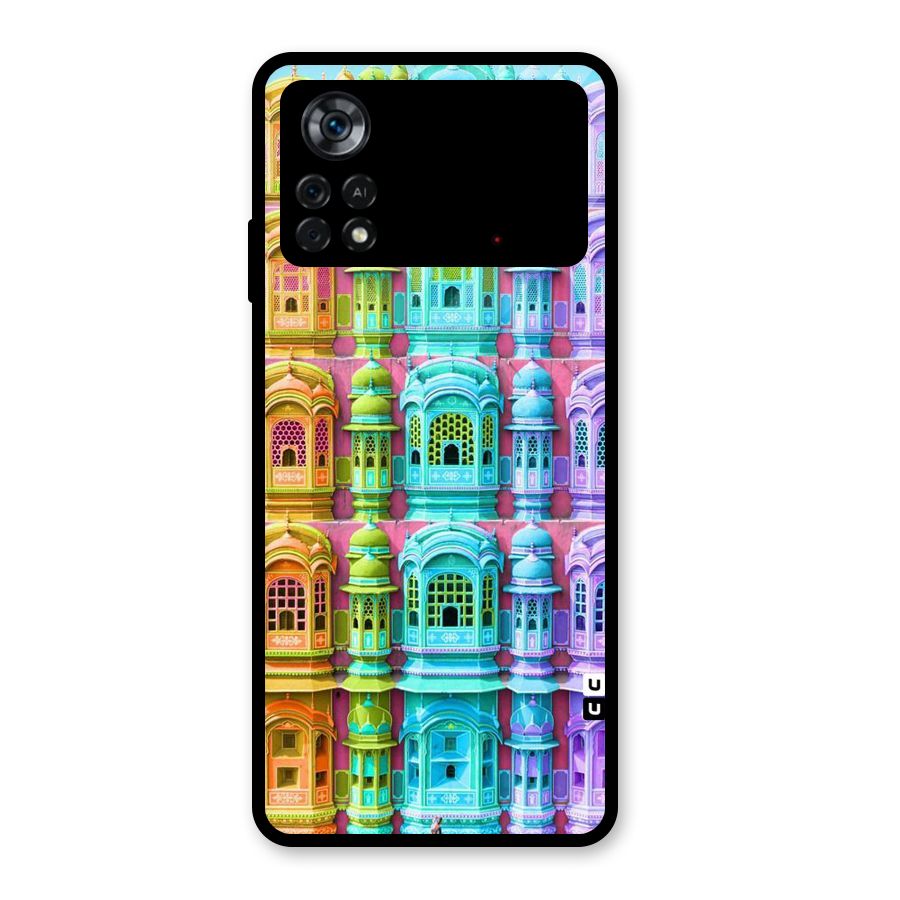 Fancy Architecture Glass Back Case for Poco X4 Pro 5G