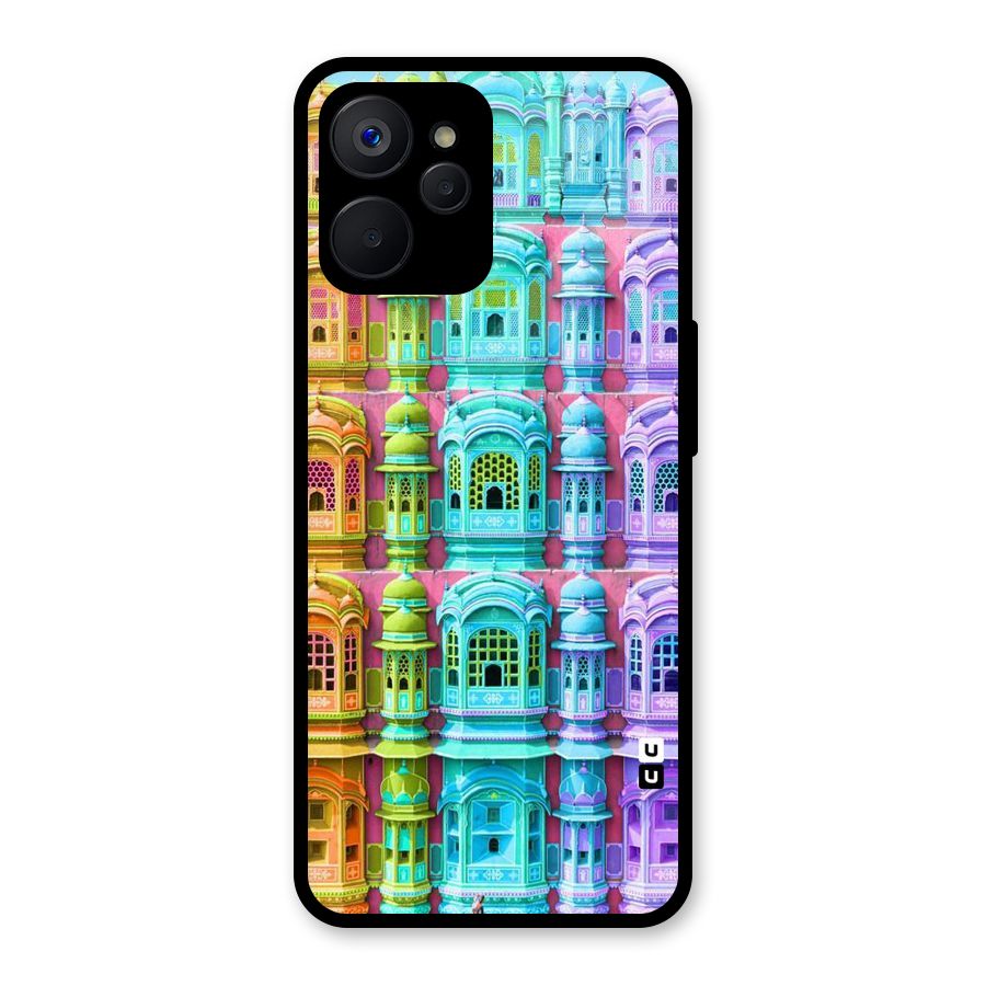Fancy Architecture Glass Back Case for Realme 9i 5G