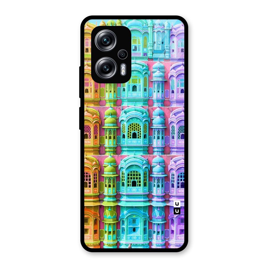 Fancy Architecture Glass Back Case for Redmi K50i