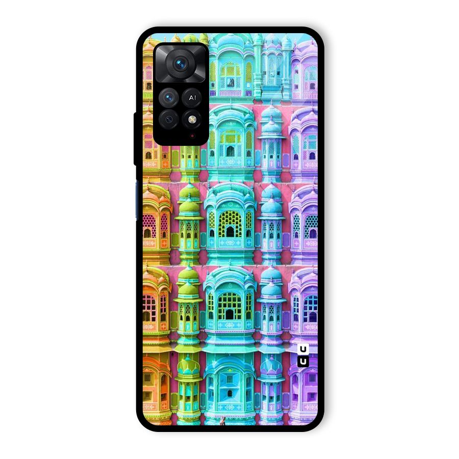 Fancy Architecture Glass Back Case for Redmi Note 11 Pro